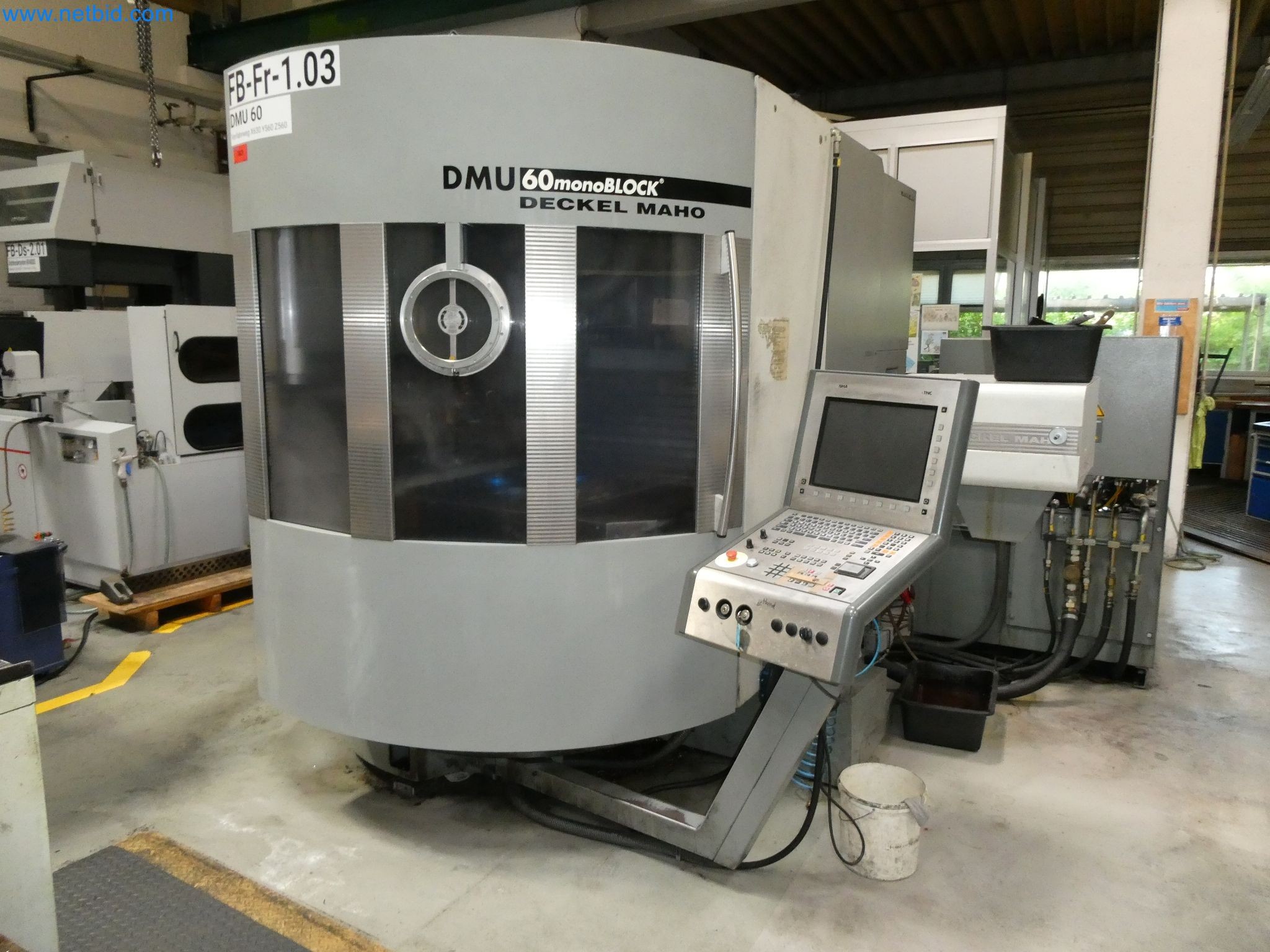 vertikales CNC-Bearbeitungszentrum Deckel-MAHO DMU60 monoBlock